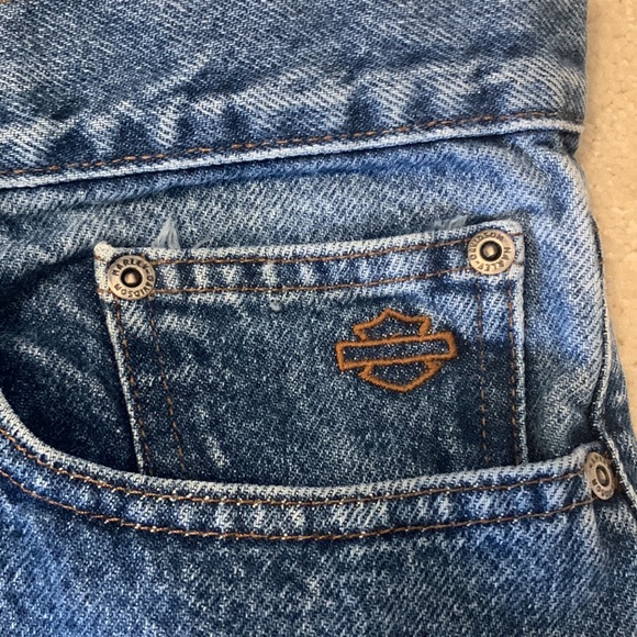 Vintage Harley-Davidson mens jeans 36X32 - Picture 3 of 10